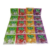 10g pour 2 litres d'eau, boisson instantanée aux fruits, concentré de fraise frais, poudre aromatisée pour boisson en rouleau, 240 pièces par carton
