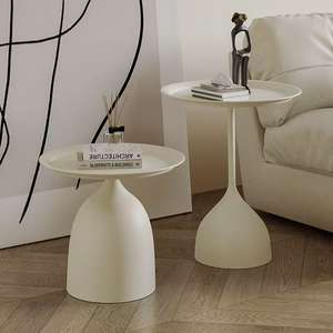 <span class=keywords><strong>Table</strong></span> <span class=keywords><strong>basse</strong></span> de salon en fer forgé de luxe léger 60x40x27-40x40x27cm pour balcon et chambre à coucher - Product Image 2