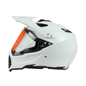 2024 new design off-road 128 Helmet Motorcycle riding Motocross helmet white motocross