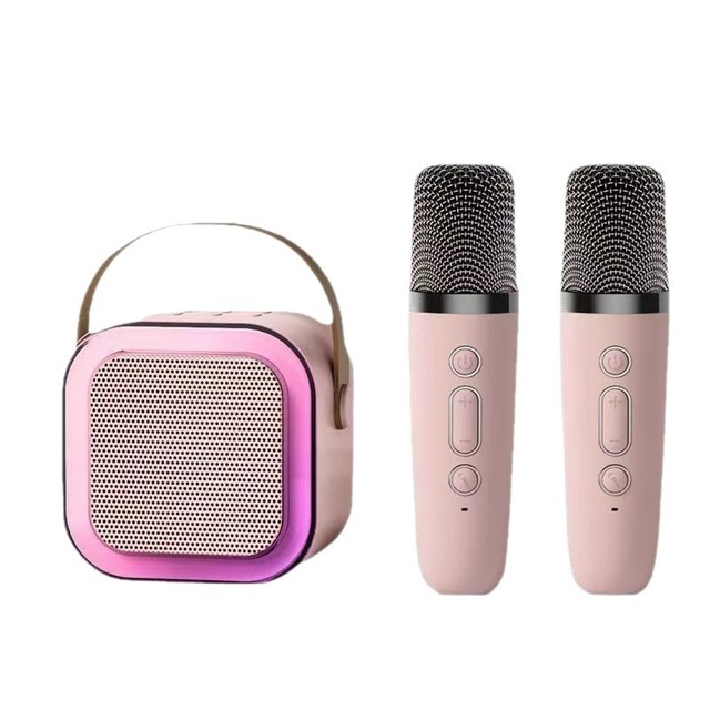 K12 Bluetooth Karaoke KTV Sound System All-in-One Wireless Microphone Essential Tool