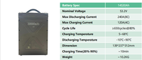 Baterai Fast Charge Zhian 30000mah 14S 53.2V HV untuk Drone Penyemprot Pertanian Quadcopter