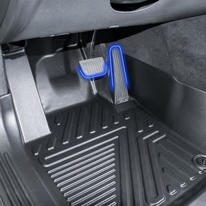 แผ่นรองพื้นรถยนต์กันลื่นแบบสากล ชุดพรมปูพื้นรถยนต์ TPE สำหรับ VOLVO XC60 ปี 2018 ขึ้นไป - Product Image 5