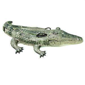 Bouée gonflable Intex Ride On Crocodile 170x86 cm pour s'amuser dans la piscine - Product Image 1