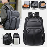 Sac à dos pour ordinateur portable, personnalisé, nouveau design, pour hommes, durable, imperméable, pour voyages, école, affaires, sport, étudiants