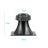 Vente directe d'usine, accessoires pour haut-parleurs piézoélectriques de marque JF, JF-318, pièces audio, différentes tailles, personnalisable, stable, Chine