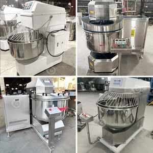Amasar la industria gigante 12 kilos Harina <span class=keywords><strong>de</strong></span> panaderí<span class=keywords><strong>a</strong></span> tamaño pequeño 40 litros 8kg máquina mezcladora <span class=keywords><strong>de</strong></span> masa en espiral para pizza - Product Image 2