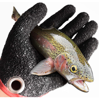 Pescador profesional impermeable corte resistentes a la perforación magnético atrapar peces anzuelos de pesca guantes de caza