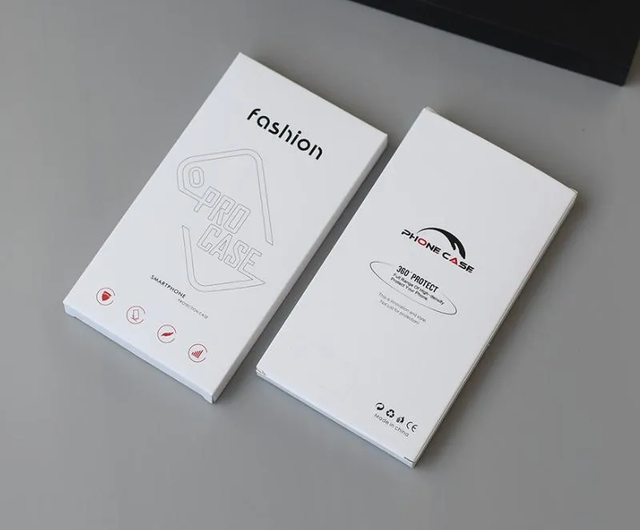 Customized Paper Packaging Box for Mobile Phone Case Cover Universal Mobile Phone Package Paper Box Folding Cardboard Box