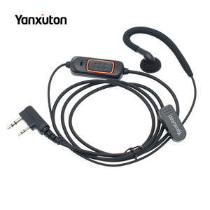 Auriculares Walkie Talkie Yanxuton con conector de 3,5 mm, cancelación de ruido, accesorio de audio antiinterferencias para uso en hoteles - Product Image 3