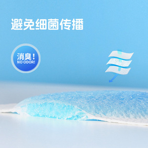 Bolsa de Limpieza para Inodoro Kehuyi de Alta Absorbencia, Gruesa y Desechable para Uso Doméstico, Sin Olor - Product Image 4