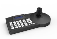 Sistema de Seguridad CCTV IP de Alta Velocidad MYTECH con Cámara Domo Analógica POE, Monitor de Red, Controlador de Teclado con Joystick PTZ