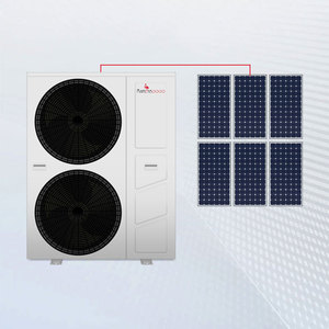 ปั๊มความร้อนพลังงานแสงอาทิตย์แบบโพลีคริสตัลไลน์รุ่นใหม่ R32 ขนาด 8KW 11kw 16kw 20kw พร้อมตัวควบคุม WIFI - Product Image 4