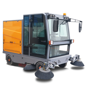 Barredora de pisos Ride On de 42 pulgadas con batería de 48V, máquina de limpieza industrial y comercial - Product Image 1