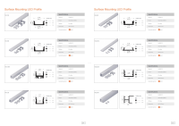 Perfil de Luz LED Lineal Empotrado en la Pared del Salón de 17 mm x 8 mm, Resistente al Agua
