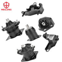 6 pièces ensemble pièces de moteur en caoutchouc support de moteur de voiture et montage de transmission de moteur pour Honda Accord 2.0L 2.4L 3.0L CM 2003-2007