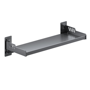 Étagère murale pour micro-ondes Sea Shark, 33 cm, en acier au carbone, sans perçage, étagère de rangement de cuisine, design moderne et simple - Product Image 2