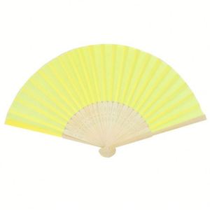 <b>Personalised</b> Handmade Bamboo Fan Handicraft Painting Style with Music Model & Promotion Design for Customised Promotional Gift - Product Image 3