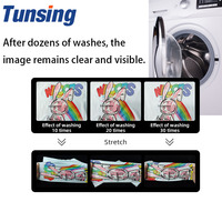 Poudre adhésive DTF thermofusible blanche en TPU à haute élasticité pour impression par transfert thermique, matière première principale, poudre d'impression 80-200 µm pour fibres