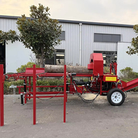 Scie à bois prix d'usine et machine à fendre Processeur de bois de chauffage pour machines forestières