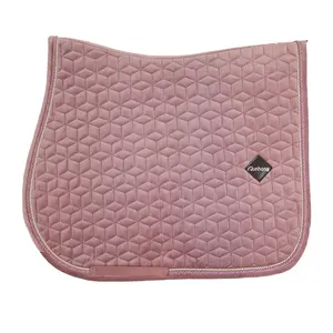 Customized Logo Equestrian Supplier High Quality Custom Made Riding Jumping Horse Saddle Pads