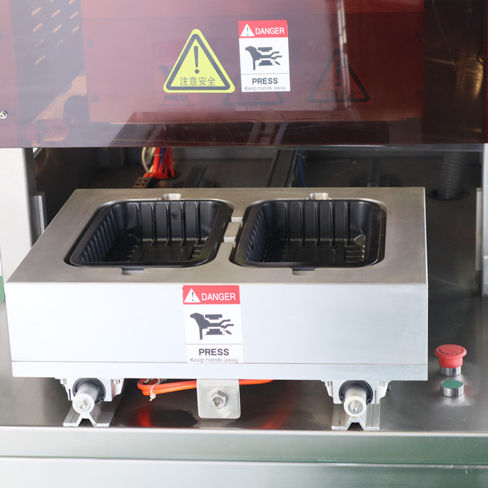 map sealing machine with gas filling