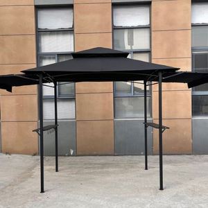 Double Pagoda Gazebo Outdoor Garden 50+UV Shelter Patio Grill BBQ <b>Canopy</b> Waterproof with Side Awning 8'x5' <b>Tent</b> Folding <b>Tent</b> - Product Image 3