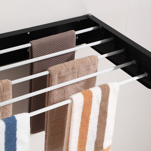 Household Collapsible Foldable <strong>Clothes</strong> Drying Rack Wall Mounted Folding Drying Rack for <strong>Clothes</strong> Drying <strong>Shelf</strong> - Product Image 6