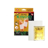 Patchs Détoxifiants pour les Pieds 10 Pièces par Boîte, Patchs au Gingembre et au Sel pour les Pieds, Tampons Nettoyants Corporels pour la Relaxation et le Bien-être, Marque Privée OEM