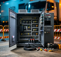 Boîtier de distribution d'alimentation AC industriel en métal 100A avec disjoncteur IP30/IP40/IP54, PDU à verrouillage intelligent 480V-690V