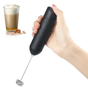 Hot Selling 2023 New Kitchen Gadgets ABS Electric Milk Frother Handheld Battery Operated Coffee Foamer Blender Coffee Stirrer