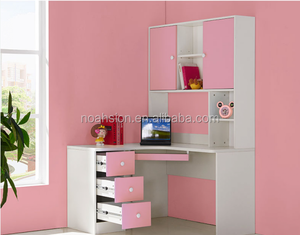 Nuevo estilo <span class=keywords><strong>de</strong></span> diseño colorido diseño familia simple mesa <span class=keywords><strong>de</strong></span> estudio escritorio <span class=keywords><strong>de</strong></span> la computadora al por mayor con la librería - Product Image 1