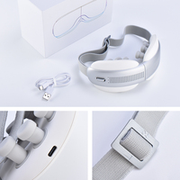 Masque pour les yeux lesté chauffant USB 3D avec vibration Relax et réduit la fatigue oculaire Masque pour les yeux de massage