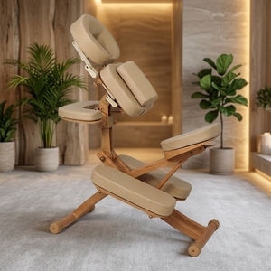 Nuova Poltrona Portatile in <span class=keywords><strong>Alluminio</strong></span> per Salone, Regolabile per Fisioterapia, Bellezza, Massaggi Facciali, Tatuaggi e Trattamenti Ciglia - Product Image 1