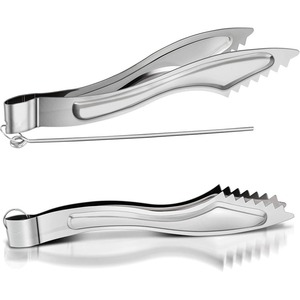 Accesorios de cachimba árabe duraderos pequeños al por mayor Clip de carbón metálico con acabado de espejo - Product Image 6