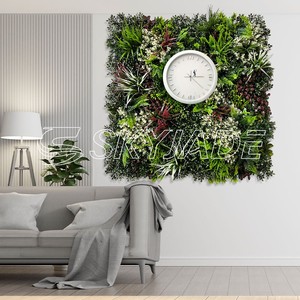 Gran oferta, pared <span class=keywords><strong>de</strong></span> plantas artificiales <span class=keywords><strong>de</strong></span> 100*100cm, verde Vertical para decoración <span class=keywords><strong>de</strong></span> interiores, pequeño árbol <span class=keywords><strong>de</strong></span> <span class=keywords><strong>Jade</strong></span> <span class=keywords><strong>DE</strong></span> LA SKVG100-Mao - Product Image 3