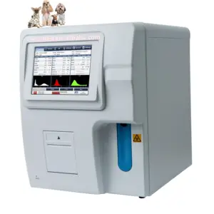 The Cheapest Lab Equipment 3 Part Veterinary Blood Cell Counter Touch Screen Hematology Analyzer CBC100vet