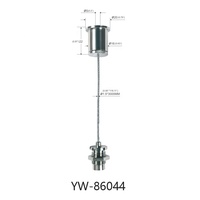 Kits de suspension de fil en acier inoxydable, casque de haute qualité, résistant à la chaleur, avec poignée de câble réglable