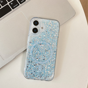 Sang trọng long lanh keo nhỏ giọt quá trình từ trường hợp điện thoại di động cho Iphone 13 14 15 16 17 Pro Max chống mùa thu Di động bao gồm - Product Image 5