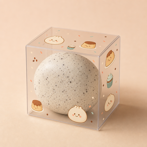 กล่องพลาสติกใสทรงกลมแข็งสำหรับใส่ของบีบได้ BAOZI - Product Image 3