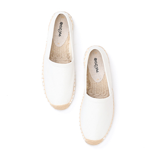 Haute Qualité Toile Dames <span class=keywords><strong>Espadrilles</strong></span> Plates Chaussures Confortable Unique Solide Slip-On Respirant Pêcheur Style Direct D'été - Product Image 2
