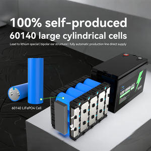 Baterai asam timbal pengganti 12v 24v 50AH 100AH baterai Lifepo4 baterai ion Lithium App kontrol pintar Bms bawaan - Product Image 2