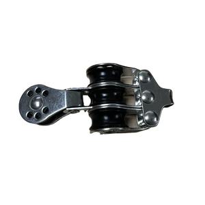 Quattro ruote in acciaio filo puleggia in metallo puleggia rullo in acciaio inox ruota cricchetto puleggia - Product Image 1