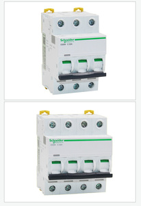 Interruptor Automático Miniatura Original IC65N 3P C10A A9F18310 Schneider IC65N 1A-63A 1P 2P 3P 4P Curva: BCD - Product Image 6