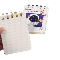 Fil d'impression offset double face personnalisé reliure à spirale mini bloc-notes planificateur quotidien bloc-notes cahiers de poche pour fournitures de bureau