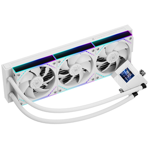 ชุดระบายความร้อนซีพียู Thermalright CORE MATRIX 360 VISION ARGB สีขาว หน้าจอ LCD 2.0 นิ้ว รองรับ LGA 1700 1851 AM4 AM5 CORE MATRIX 360 VISION สีขาว AIO - Product Image 3