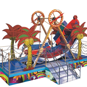 Set de Diversión Barco Pirata Mini 2024 para Exteriores, Equipo Económico para Parques en Oferta para Concesiones en Centros Comerciales - Product Image 1