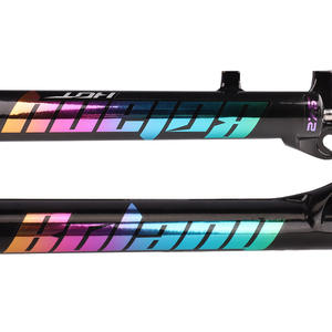 Fourche avant de vélo de montagne Bolany 27,5 pouces, suspension pneumatique, réglage du rebond, axe QR - Product Image 4