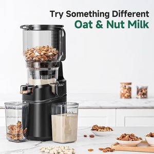 <b>Small</b> Kitchen Appliance Vertical Slow Masticating Cold Press Pure <b>Juicer</b> Compact with Reverse Function and Easy to Clean - Product Image 4