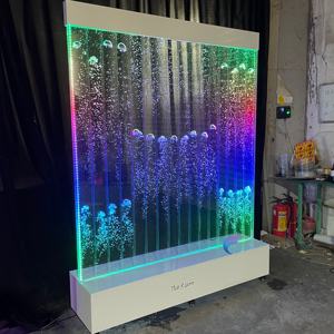 Mur d'eau à bulles avec éclairage LED RGB pour chambre d'hôtel - Product Image 4