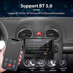 6,2 дюймов Android 13 авто для Volkswagen Beetle 2002-2012 магнитола с GPS-навигацией Wi-Fi Mirrorlink радио головное устройство - Product Image 4